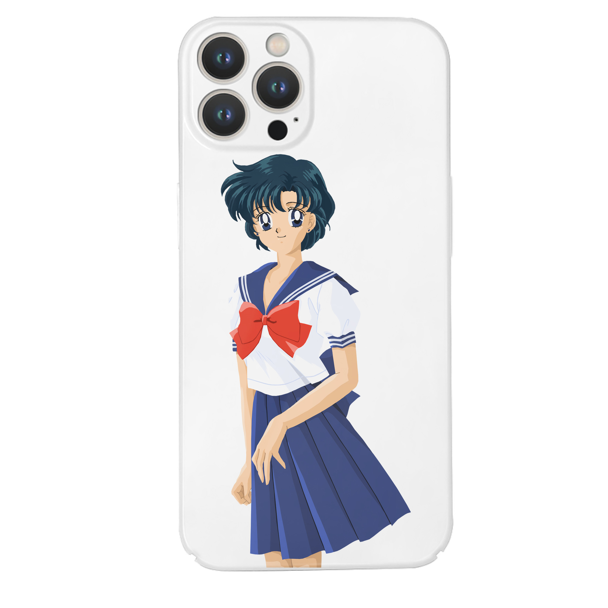 （画像用） 美少女戦士セーラームーン 水野 亜美 みずの あみ Sailor Moon Mizuno Ami 【iPhone 14シリーズ対応】ハードケース